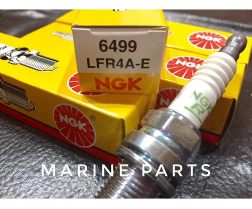 Kit 4 NGK Japan Spark Plugs LFR4AE LFR4A-E 6499 Mercury 0