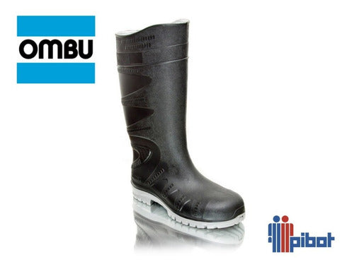 Ombu Long Rain Boot PVC No Toe 0