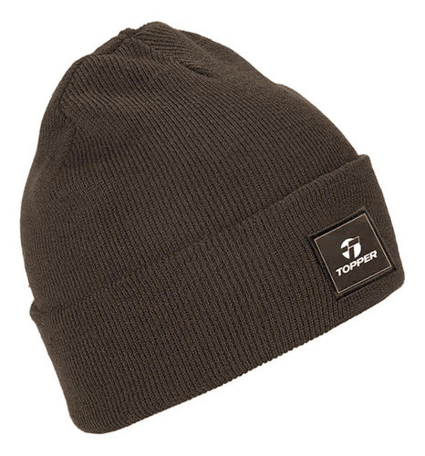 Topper Beanie Classic Marron 0