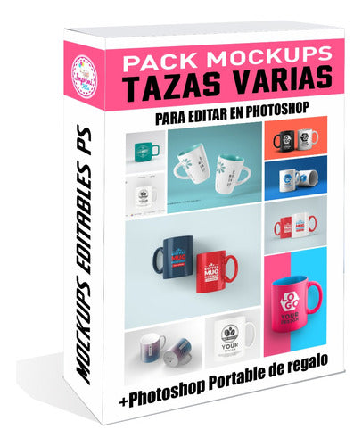 Imprimi Kits Pack Mockups Editables Tazas Varias Psd Maqueta #m213 0