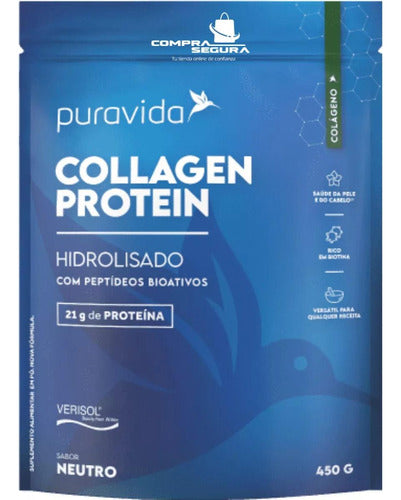 Pura Vida Collagen Protein with Biotin B7 4