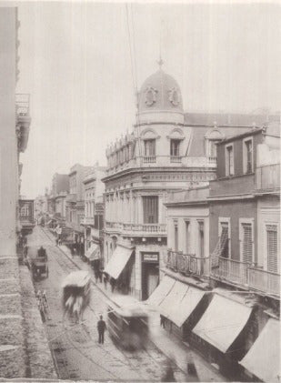 Calle 25 De Mayo En 1900 Montevideo Antiguo - Lámina 45x30cm 1