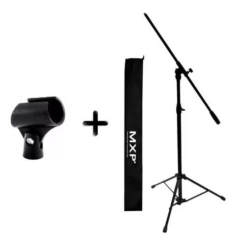 SKP Pro Audio Microphone Pro-35XLR + Mic Stand + Windscreen 6