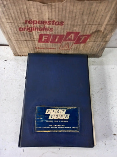 Fiat Original Parts Catalog 125 Berlina 1