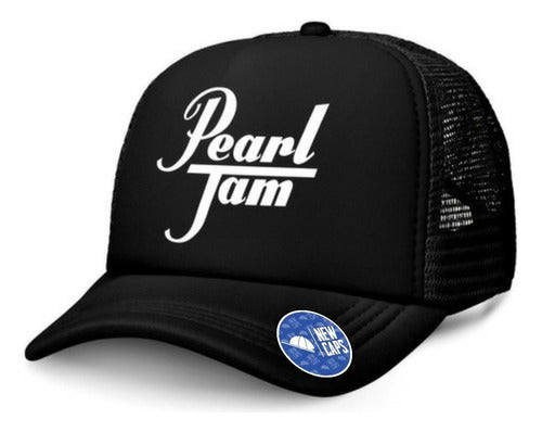 Newcaps Pearl Jam Music Eddie Vedder Trucker Cap 0