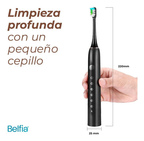 Electric Toothbrush Belfia B10 + 3 Modes USB Rechargeable 2