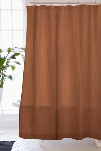 Heavy Tusor Fabric Shower Curtain 8