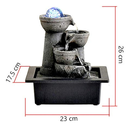 Dyna-Living Indoor Table Water Fountain 1