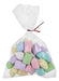 200 Clear Treat Bags 6x9 Con 4 Lazos De Giro 6 Colores De La 1