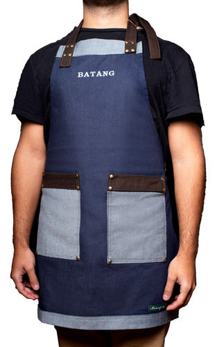 Batang Premium Jean Fabric Grilling Apron 1