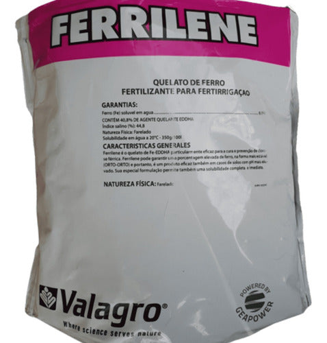 Ferrilene Quelato De Ferro Quelatizado Eddha Hidroponia 250g 0