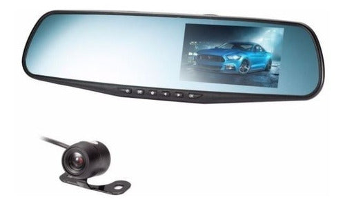 Nuevo 1080p Hd Dash Cámara Dual Cam Vehículo Delantera Trase 2