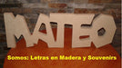 Letras en Madera - Letras Decorativas - Nombre - Envios 6