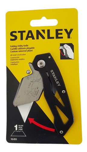 Stanley Cutter Cuchilla Plegable 10-855 Totalmente Metalico 1