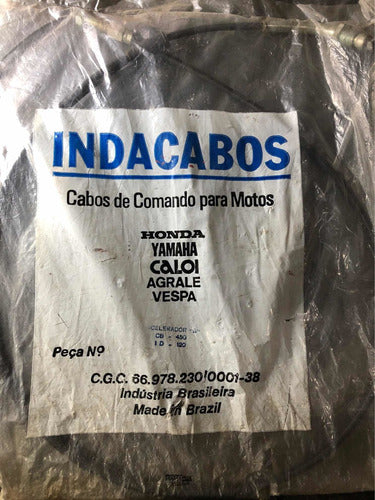 Cabo De Acelerador B Cb 450 E Standard Indacabos 1