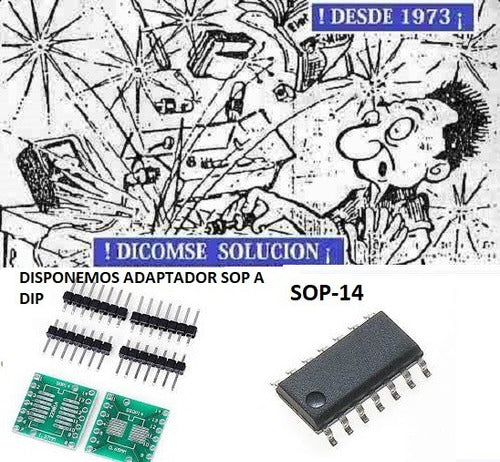 National LM2917M Integrated Circuit Lm2917 Soic 14 Not Dip 1