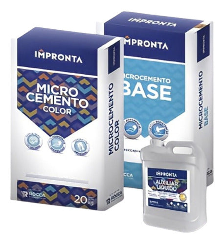 Microcemento | Kit Completo Para 10m2 Rocca Premezclados 0