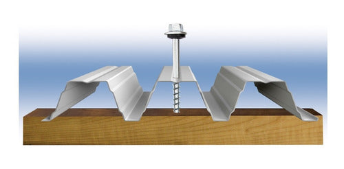 Tornillo Tel Hexagonal P17 Punta Calada 14x3 3