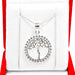 Elegant 925 Silver Tree of Life Pendant Necklace Set for Women 1