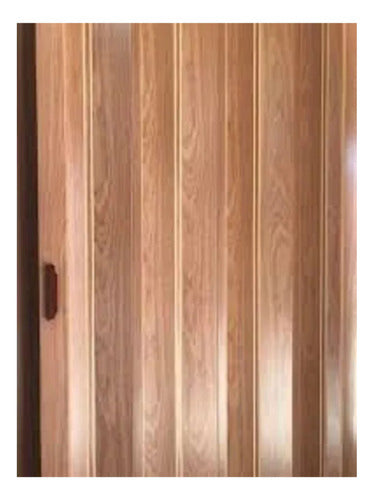 Titanio Wooden Folding Door Walnut with Varnish 90cm 0