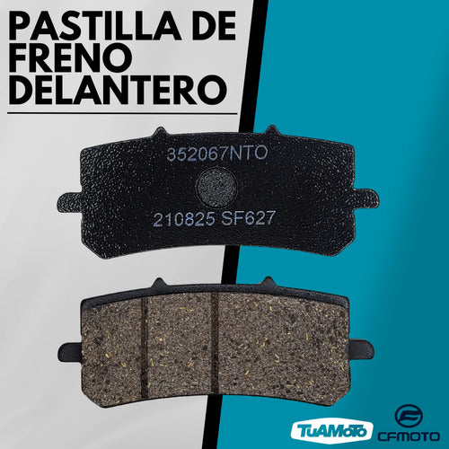 Pastilla de freno delantero cf motos 300 cc tuamoto 3