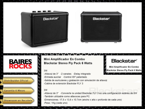 Blackstar Mini Amplifier Stereo Fly Pack 1