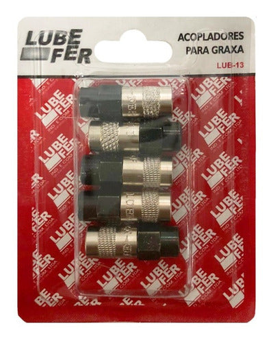 Bico P/ Engraxadeira Lub-13 4 Castanhas Lubefer 3/8 C/ 4 Un. 2