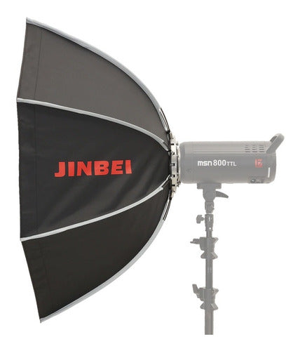 Jinbei Softbox 100cm Octagonal C/Grid Flash Lighting 0