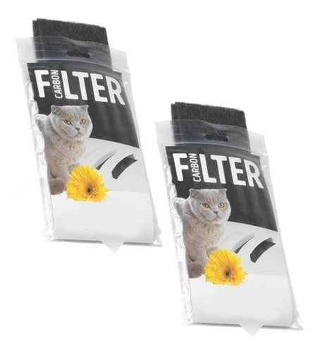 Moderna Universal Filter x 2 - Cat Litter Tray Replacement 0