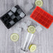 Kitchen Plus Silicone Ice Cube Tray Set X2 - 15 Square Ice Molds 2