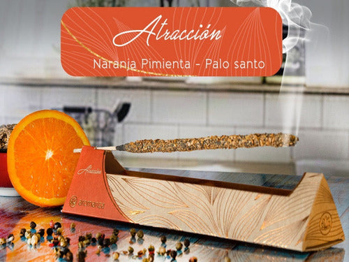 Aromanza Palo Santo Blend X 7 Sticks with Holder - The Power of Neptune 5