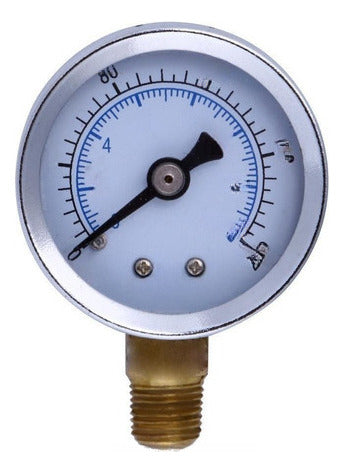 Compresor 1/8 NPT 1.5" Air Hydraulic Pressure Gauge 0-200 1