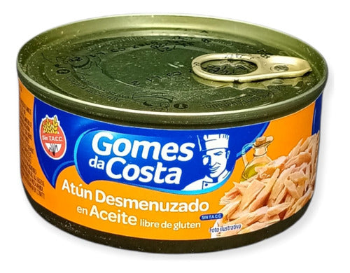 Gomes Da Costa Shredded Tuna in Oil 170g 0