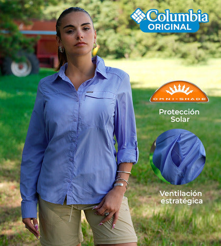 Women's Long Sleeve Columbia Shirt 1