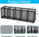 Flytreal Black Mesh Pencil Holder 2 Pieces 5 Grids 1