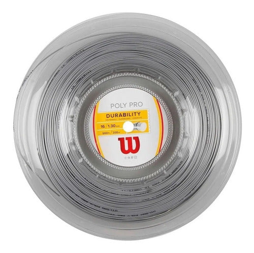 Wilson Poly Pro 1.30 Wrz904600 Roll of String 0