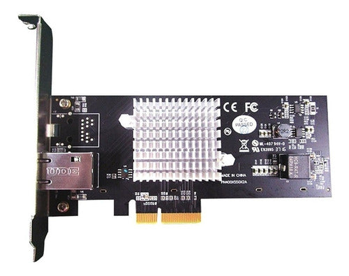 Vantec 1 Port 10g Network Pcie Card With Intel X550 At 2