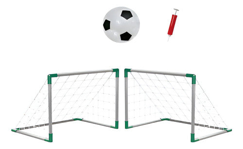 Explorer Fan Football Goal Set with Ball and Pump SP03 P 0