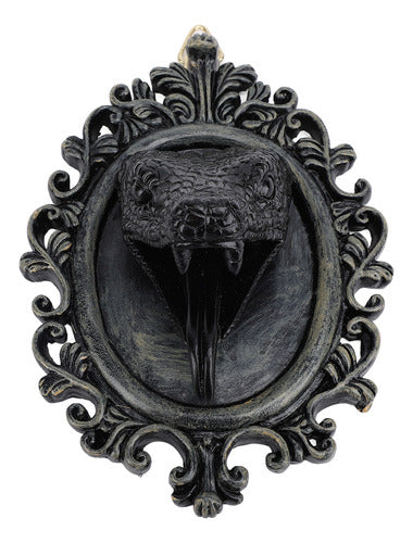 Decoração De Parede De Cobra, Cabeça, Estátua, Ornamento, Re 2