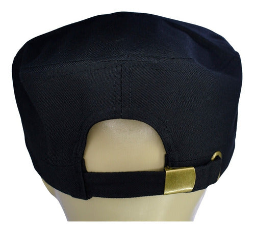 Black Short Brim Cap 6