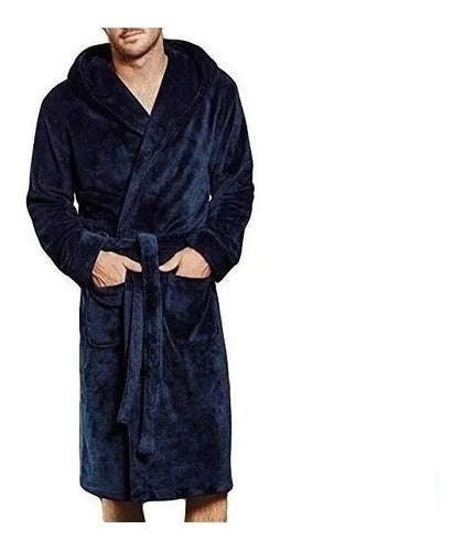Men's Plush Winter Coat Robe by Girardi 6