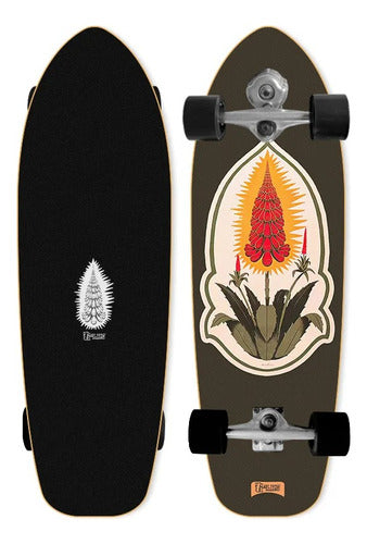 Surf Skate Profesional Truck Tipo Meraki Yow 32.5'' Chilaca 6