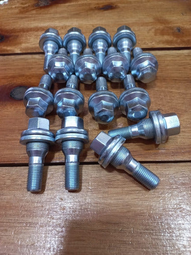 Citroën Kit 16 Zinc Plated Bolts C3 Since 2002 Alloy Wheel 1