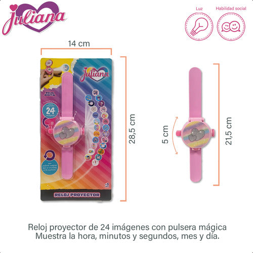 Juliana Reloj Digital Con Proyector + Accesorios 1