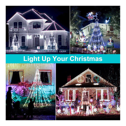 Heceltt Decoracin De Navidad Para Exteriores, 352 Luces Led 6