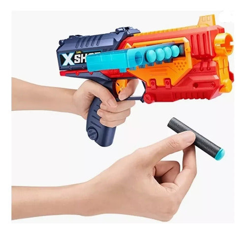 X-shot Max Attack Quick Slide Dart Blaster Rifle 1