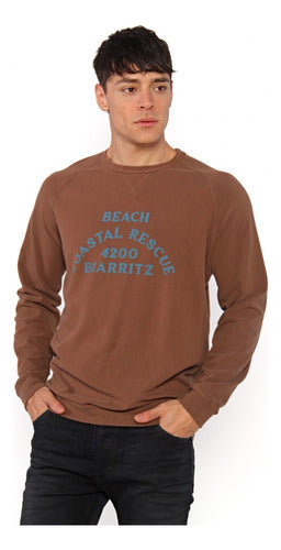 Old Bridge Round Neck Sweatshirt Model Newquay 0