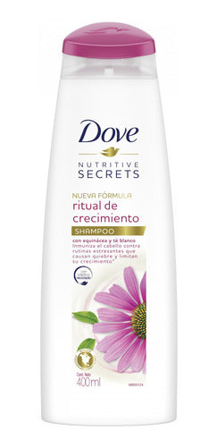 Dove Ritual de Crecimiento Shampoo 400ml x 2 units 1