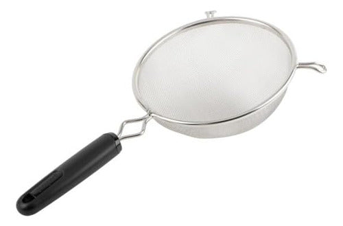 Colador De Aluminio Negro Y Plata De 15 Cm De Good Cook 1