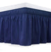 Super King Bed Skirt with Elastic 32 cm Blue 0
